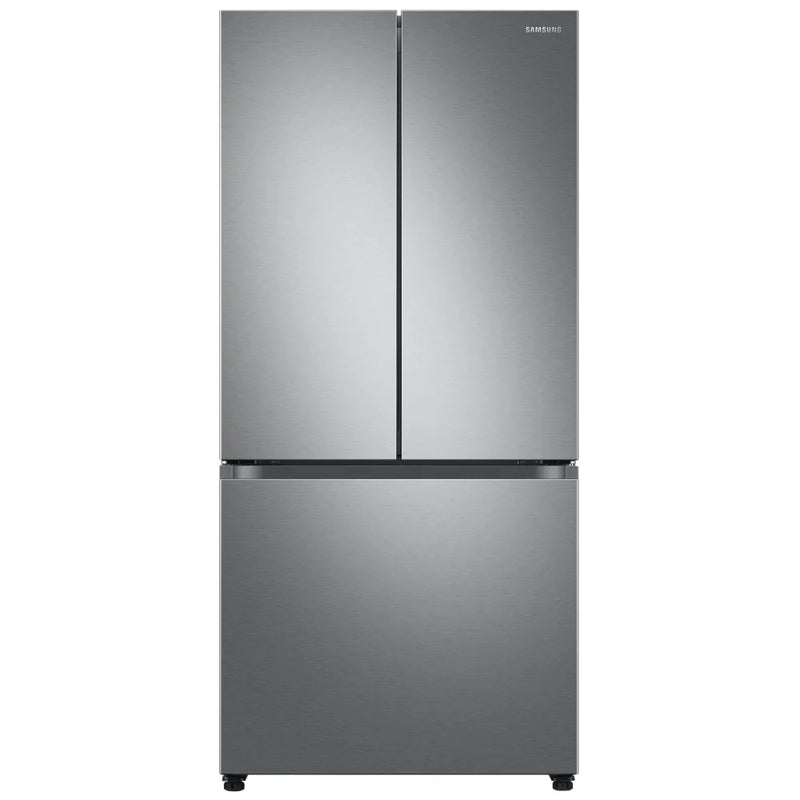 Samsung RF25C5151SR - RF25C5151SR/AA French Door Refrigerator, 33 inch Width, 24.5 cu. ft. Capacity, Ice Dispenser (Freezer Located), ENERGY STAR Certified, Stainless Steel colour, Ice Bites™, SpaceMax™ SpaceMax Technology, Dual Ice Maker
