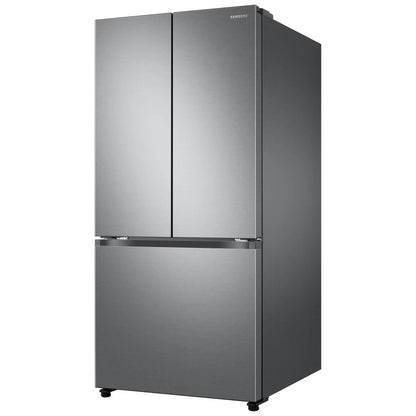 Samsung RF25C5151SR - RF25C5151SR/AA French Door Refrigerator, 33 inch Width, ENERGY STAR Certified, 24.5 cu. ft. Capacity, Ice Dispenser (Freezer Located), Stainless Steel colour