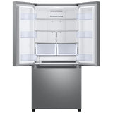 Samsung RF25C5151SR - RF25C5151SR/AA French Door Refrigerator, 33 inch Width, 24.5 cu. ft. Capacity, Ice Dispenser (Freezer Located), ENERGY STAR Certified, Stainless Steel colour, Ice Bites™, SpaceMax™ SpaceMax Technology, Dual Ice Maker