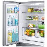 Samsung RF25C5151SR - RF25C5151SR/AA French Door Refrigerator, 33 inch Width, 24.5 cu. ft. Capacity, Ice Dispenser (Freezer Located), ENERGY STAR Certified, Stainless Steel colour