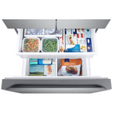 Samsung RF25C5151SR - RF25C5151SR/AA French Door Refrigerator, 33 inch Width, 24.5 cu. ft. Capacity, Ice Dispenser (Freezer Located), ENERGY STAR Certified, Stainless Steel colour, Ice Bites™, SpaceMax™ SpaceMax Technology, Dual Ice Maker