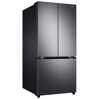 Samsung RF25C5551SG - RF25C5551SG/AA French Door Refrigerator, 33 inch Width, ENERGY STAR Certified, 24.5 cu. ft. Capacity, Water Dispenser (Interior), Ice Dispenser (Freezer Located