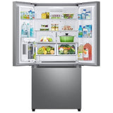 Samsung RF25C5551SR - RF25C5551SR/AA French Door Refrigerator, 33 inch Width, 24.5 cu. ft. Capacity, Water Dispenser (Interior), Ice Dispenser (Freezer Located), ENERGY STAR Certified, Stainless Steel colour