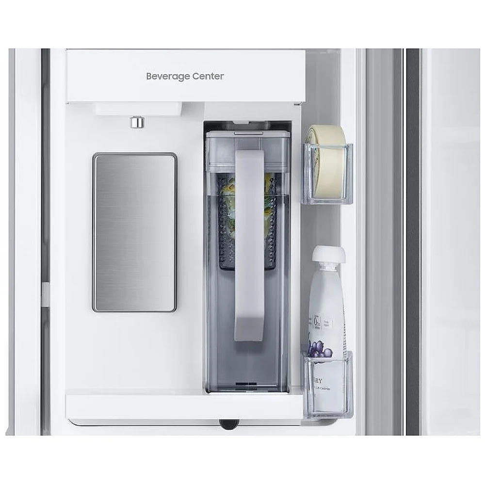 Samsung RF25C5551SR - RF25C5551SR/AA French Door Refrigerator, 33 inch Width, ENERGY STAR Certified, 24.5 cu. ft. Capacity, Water Dispenser (Interior), Ice Dispenser (Freezer Located), Stainless Steel colour