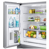 Samsung RF25C5551SR - RF25C5551SR/AA French Door Refrigerator, 33 inch Width, 24.5 cu. ft. Capacity, Water Dispenser (Interior), Ice Dispenser (Freezer Located), ENERGY STAR Certified, Stainless Steel colour