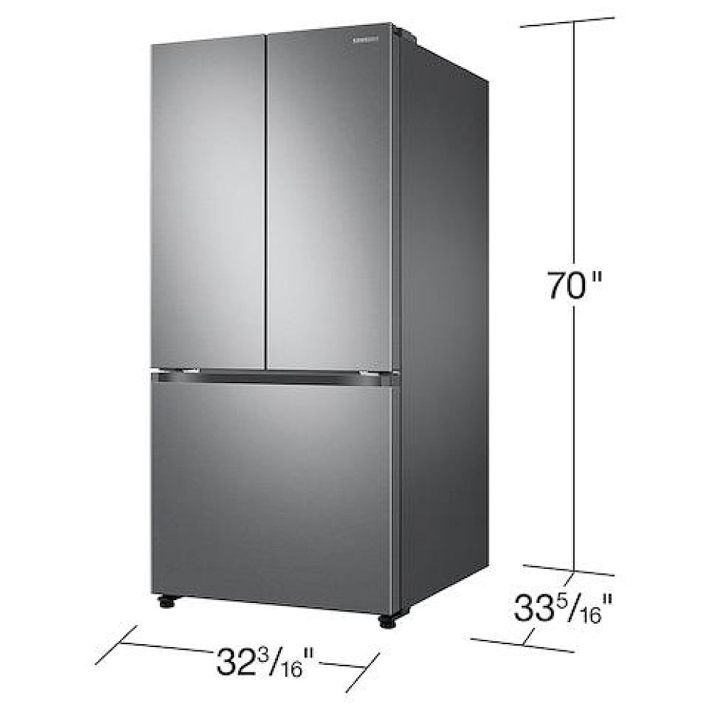 Samsung RF25C5551SR - French Door Refrigerator, 24.5 cu. ft. Capacity, Stainless Steel