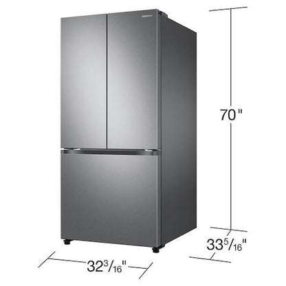 Samsung RF25C5551SR - French Door Refrigerator, 24.5 cu. ft. Capacity, Stainless Steel