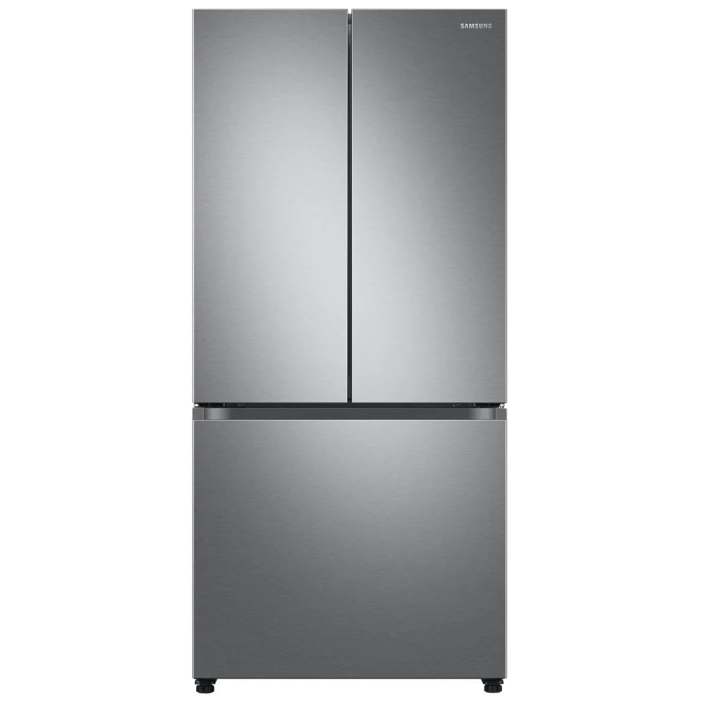 Samsung RF25C5551SR - RF25C5551SR/AA French Door Refrigerator, 33 inch Width, ENERGY STAR Certified, 24.5 cu. ft. Capacity, Water Dispenser (Interior), Ice Dispenser (Freezer Located), Stainless Steel colour