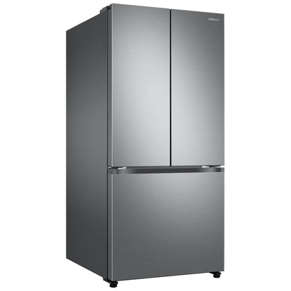 Samsung RF25C5551SR - RF25C5551SR/AA French Door Refrigerator, 33 inch Width, ENERGY STAR Certified, 24.5 cu. ft. Capacity, Water Dispenser (Interior), Ice Dispenser (Freezer Located), Stainless Steel colour