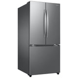 Samsung RF25C5A01SRAA French Door Refrigerator, 33 inch Width, 24.5 cu. ft. Capacity, Ice Dispenser (Freezer Located), ENERGY STAR Certified, Silver colour, SpaceMax™