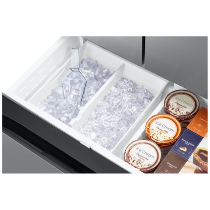 Samsung RF27CG5100SRAA Counter Depth French Door Refrigerator, 36 inch Width, ENERGY STAR Certified, 27 cu. ft. Capacity, Counter Depth, Ice Dispenser (Freezer Located), Stainless Steel colour