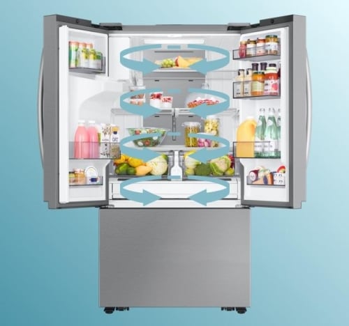 Samsung RF27CG5400SRAA Counter Depth French Door Refrigerator