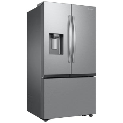 Samsung RF27CG5400SRAA Counter Depth French Door Refrigerator, 36 inch Width, ENERGY STAR Certified, 26 cu. ft. Capacity, Counter Depth, Water Dispenser (Exterior), Ice Dispenser (Thru Door)