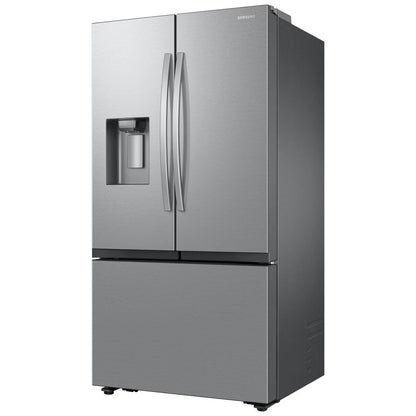 Samsung RF27CG5400SRAA Counter Depth French Door Refrigerator, 36 inch Width, ENERGY STAR Certified, 26 cu. ft. Capacity, Counter Depth, Water Dispenser (Exterior), Ice Dispenser (Thru Door)