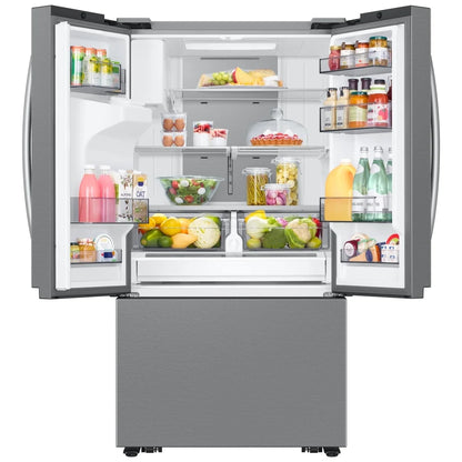 Samsung RF27CG5400SRAA Counter Depth French Door Refrigerator, 36 inch Width, ENERGY STAR Certified, 26 cu. ft. Capacity, Counter Depth, Water Dispenser (Exterior), Ice Dispenser (Thru Door)