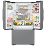 Samsung RF27CG5400SRAA Counter Depth French Door Refrigerator, 36 inch Width, 26 cu. ft. Capacity, Counter Depth, Water Dispenser (Exterior), Ice Dispenser (Thru Door), ENERGY STAR Certified, Stainless Steel colour