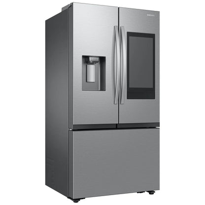 Samsung RF27CG5900SRAC Counter Depth French Door Refrigerator, 36 inch Width, ENERGY STAR Certified, 26 cu. ft. Capacity, Counter Depth, Water Dispenser (Exterior), Ice Dispenser (Thru Door), Stainless Steel colour Family Hub