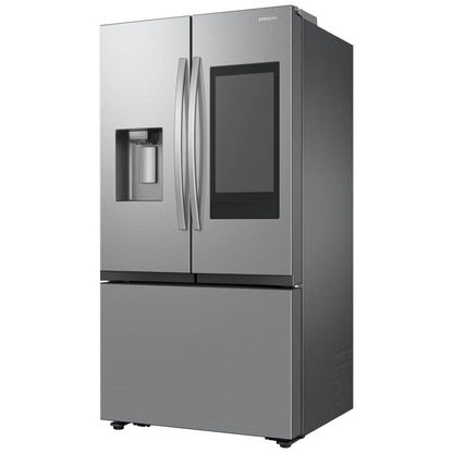 Samsung RF27CG5900SRAC Counter Depth French Door Refrigerator, 36 inch Width, ENERGY STAR Certified, 26 cu. ft. Capacity, Counter Depth, Water Dispenser (Exterior), Ice Dispenser (Thru Door), Stainless Steel colour Family Hub