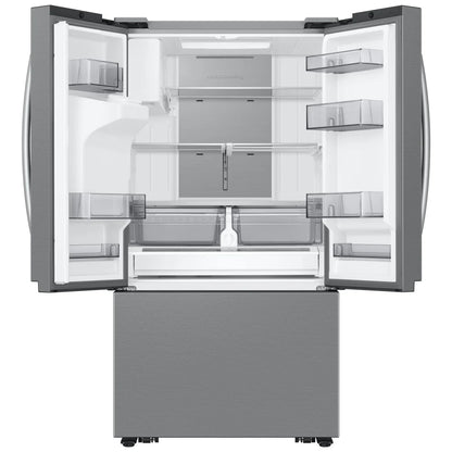 Samsung RF27CG5900SRAC Counter Depth French Door Refrigerator, 36 inch Width, ENERGY STAR Certified, 26 cu. ft. Capacity, Counter Depth, Water Dispenser (Exterior), Ice Dispenser (Thru Door), Stainless Steel colour Family Hub