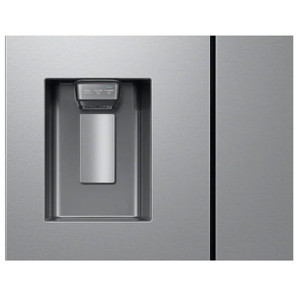 Samsung RF27CG5B10SRAA Counter Depth French Door Refrigerator, 36 inch Width, ENERGY STAR Certified, 26 cu. ft. Capacity, Counter Depth, Water Dispenser (Exterior), Ice Dispenser (Thru Door)