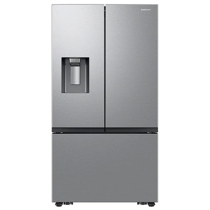 Samsung RF27CG5B10SRAA Counter Depth French Door Refrigerator, 36 inch Width, ENERGY STAR Certified, 26 cu. ft. Capacity, Counter Depth, Water Dispenser (Exterior), Ice Dispenser (Thru Door)