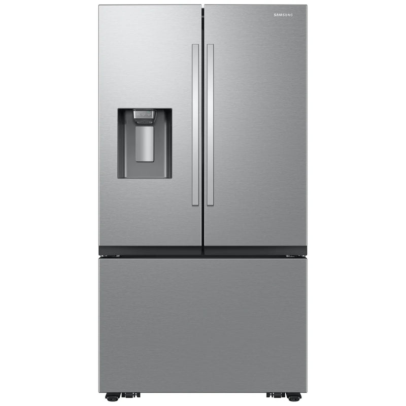 Samsung RF27CG5B30SRAA French Door Refrigerator, 36 inch Width, 26 cu. ft. Capacity, Counter Depth, Water Dispenser (Exterior), Ice Dispenser (Thru Door), ENERGY STAR Certified, Stainless Steel colour