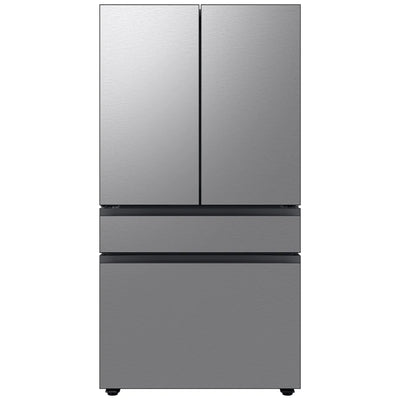 Samsung Bespoke RF29BB8600QLAA French Door Refrigerator, 36 inch Width, ENERGY STAR Certified, 28.8 cu. ft. Capacity, Water Dispenser (Interior), Ice Dispenser (Freezer Located), Stainless Steel colour Beverage Center,
