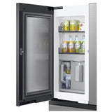 Samsung Bespoke RF29BB8600QLAA French Door Refrigerator, 36 inch Width, 28.8 cu. ft. Capacity, Water Dispenser (Interior), Ice Dispenser (Freezer Located), ENERGY STAR Certified, Stainless Steel colour