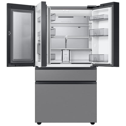 Samsung Bespoke RF29BB8600QLAA French Door Refrigerator, 36 inch Width, ENERGY STAR Certified, 28.8 cu. ft. Capacity, Water Dispenser (Interior), Ice Dispenser (Freezer Located), Stainless Steel colour Beverage Center,