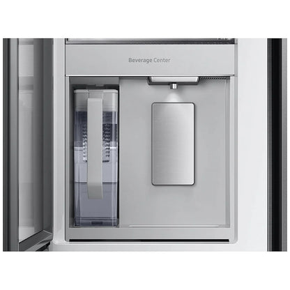 Samsung Bespoke RF29BB8600QLAA French Door Refrigerator, 36 inch Width, ENERGY STAR Certified, 28.8 cu. ft. Capacity, Water Dispenser (Interior), Ice Dispenser (Freezer Located), Stainless Steel colour Beverage Center,