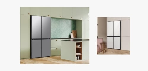 Samsung Bespoke RF29DB9600QLAA French Door Refrigerator, 36 inch Width, ENERGY STAR Certified, 29 cu. ft. Capacity, Custom Panel Ready, Water Dispenser (Interior), Ice Dispenser (Freezer Located)