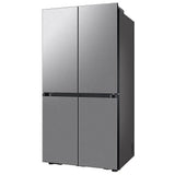 Samsung Bespoke RF29DB9600QLAA French Door Refrigerator, 36 inch Width, 29 cu. ft. Capacity, Custom Panel Ready, Water Dispenser (Interior), Ice Dispenser (Freezer Located), ENERGY STAR Certified, Stainless Steel colour