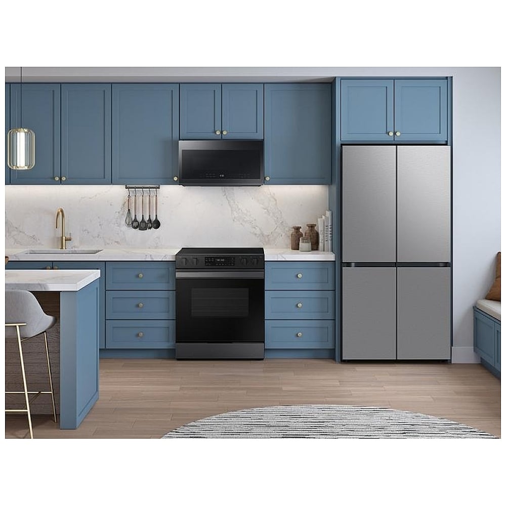 Samsung Bespoke RF29DB9600QLAA French Door Refrigerator, 36 inch Width, ENERGY STAR Certified, 29 cu. ft. Capacity, Custom Panel Ready, Water Dispenser (Interior), Ice Dispenser (Freezer Located)