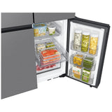 Samsung Bespoke RF29DB9600QLAA French Door Refrigerator, 36 inch Width, 29 cu. ft. Capacity, Custom Panel Ready, Water Dispenser (Interior), Ice Dispenser (Freezer Located), ENERGY STAR Certified, Stainless Steel colour