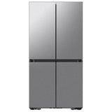 Samsung Bespoke RF29DB9600QLAA French Door Refrigerator, 36 inch Width, 29 cu. ft. Capacity, Custom Panel Ready, Water Dispenser (Interior), Ice Dispenser (Freezer Located), ENERGY STAR Certified, Stainless Steel colour