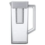Samsung Bespoke RF30BB6200QLAA French Door Refrigerator, 36 inch Width, 30.1 cu. ft. Capacity, Water Dispenser (Interior), Ice Dispenser (Freezer Located), ENERGY STAR Certified, Stainless Steel colour