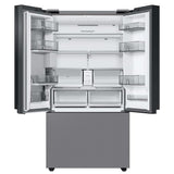 Samsung Bespoke RF24BB6200QLAA Bottom Freezer Counter Depth French Door Refrigerator, 36 inch Width, 23.9 cu. ft. Capacity, Counter Depth, Water Dispenser (Interior), Ice Dispenser (Freezer Located), ENERGY STAR Certified, Stainless Steel colour