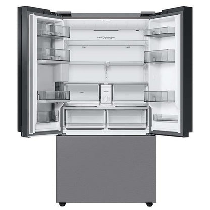 Samsung Bespoke RF24BB6200QLAA Bottom Freezer Counter Depth French Door Refrigerator, 36 inch Width, ENERGY STAR Certified, 23.9 cu. ft. Capacity