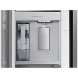 Samsung Bespoke RF24BB6200QLAA Bottom Freezer Counter Depth French Door Refrigerator, 36 inch Width, 23.9 cu. ft. Capacity, Counter Depth, Water Dispenser (Interior), Ice Dispenser (Freezer Located), ENERGY STAR Certified, Stainless Steel colour