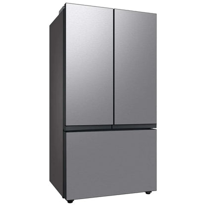 Samsung Bespoke RF30BB6600QLAA French Door Refrigerator, 36 inch Width, ENERGY STAR Certified, 30.1 cu. ft. Capacity, Water Dispenser (Interior), Ice Dispenser (Freezer Located), Stainless Steel colour Beverage Center