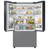 Samsung Bespoke RF30BB6600QLAA French Door Refrigerator, 36 inch Width, 30.1 cu. ft. Capacity, Water Dispenser (Interior), Ice Dispenser (Freezer Located), ENERGY STAR Certified, Stainless Steel colour