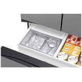 Samsung Bespoke RF24BB6200QLAA Bottom Freezer Counter Depth French Door Refrigerator, 36 inch Width, 23.9 cu. ft. Capacity, Counter Depth, Water Dispenser (Interior), Ice Dispenser (Freezer Located), ENERGY STAR Certified, Stainless Steel colour