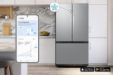 Samsung RF32CG5100SRAA French Door Refrigerator, 36 inch Width, 32 cu. ft. Capacity, Ice Dispenser (Freezer Located), ENERGY STAR Certified, Stainless Steel colour
