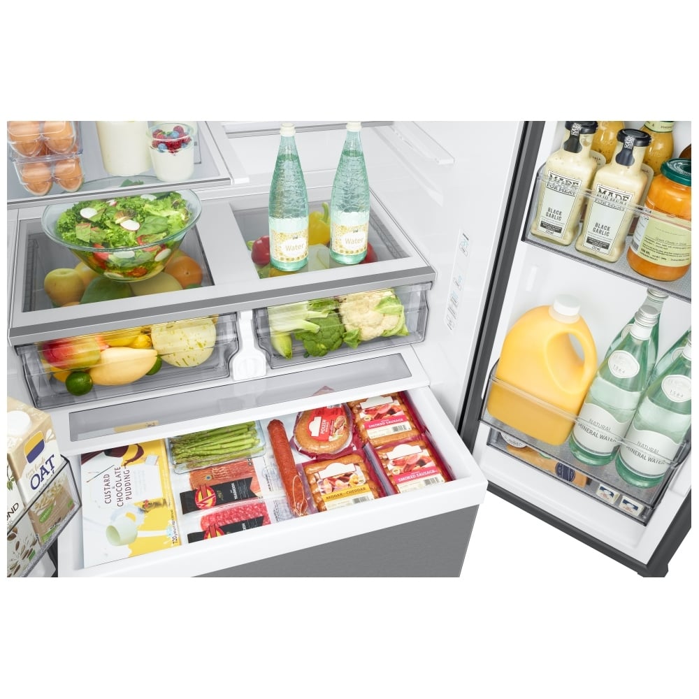 Samsung RF32CG5100SRAA French Door Refrigerator, 36 inch Width, ENERGY STAR Certified, 32 cu. ft. Capacity, Ice Dispenser (Freezer Located), Stainless Steel colour