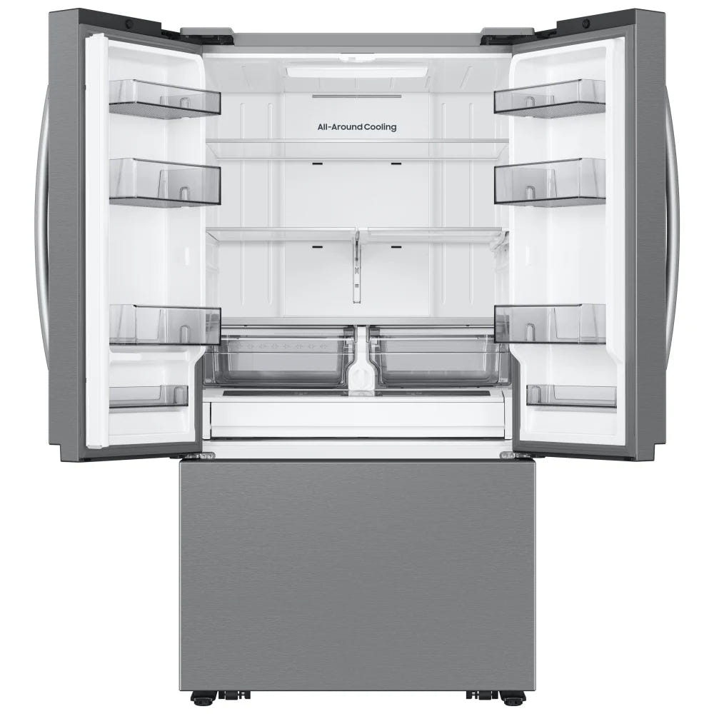 Samsung RF32CG5100SRAA French Door Refrigerator, 36 inch Width, ENERGY STAR Certified, 32 cu. ft. Capacity, Ice Dispenser (Freezer Located), Stainless Steel colour