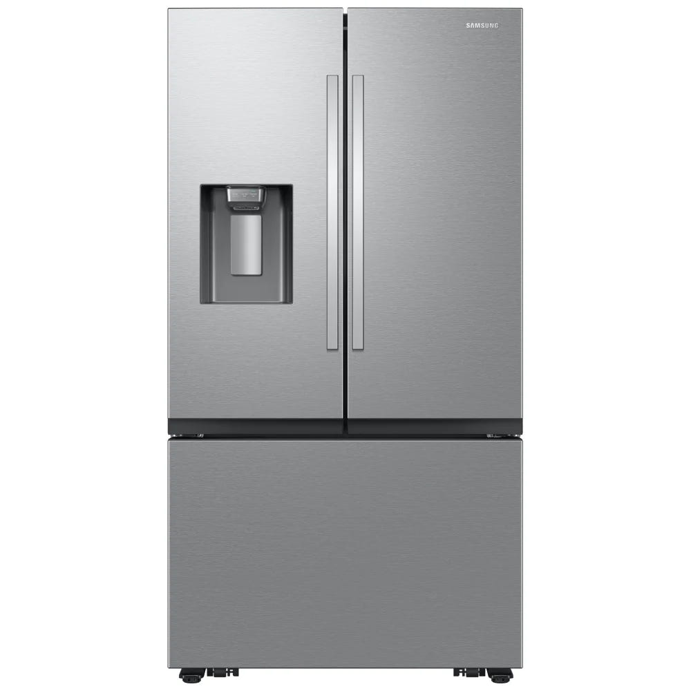 Samsung RF32CG5400SRAA French Door Refrigerator, 36 inch Width, ENERGY STAR Certified, 31 cu. ft. Capacity, Water Dispenser (Exterior), Ice Dispenser (Freezer Located),