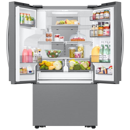 Samsung RF32CG5400SRAA French Door Refrigerator, 36 inch Width, ENERGY STAR Certified, 31 cu. ft. Capacity, Water Dispenser (Exterior), Ice Dispenser (Freezer Located)