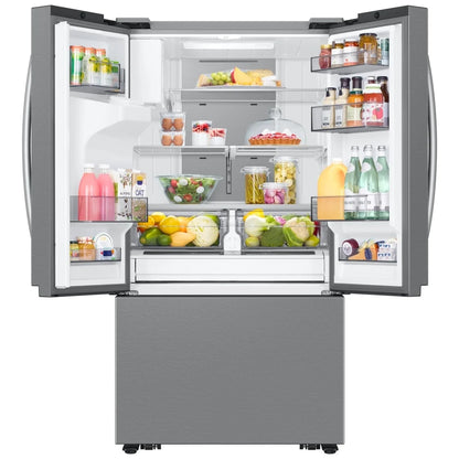Samsung RF32CG5900SRAC French Door Refrigerator, 36 inch Width, ENERGY STAR Certified, 31 cu. ft. Capacity, Water Dispenser (Exterior), Ice Dispenser (Thru Door), Stainless Steel colour Family Hub