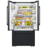 Samsung RF70H30GEEAA French Door Refrigerator, 36 inch Width, 29 cu. ft. Capacity, Water Dispenser (Exterior), Ice Dispenser (Thru Door), ENERGY STAR Certified, Matt Black Stainless colour