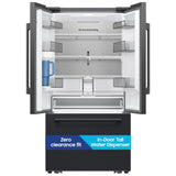 Samsung RF70H30KEEAA French Door Refrigerator, 36 inch Width, 29.5 cu. ft. Capacity, Water Dispenser (Interior), Ice Dispenser (Freezer Located), ENERGY STAR Certified, Matt Black Stainless colour